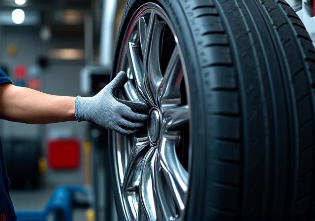 Профессиональное шиномонтажное оборудование Hofmann в мастерской Northridge Auto Care